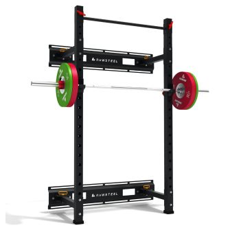 Binom Rawsteel BRS02 Rack de Agachamento Dobrável com Barra de Puxar