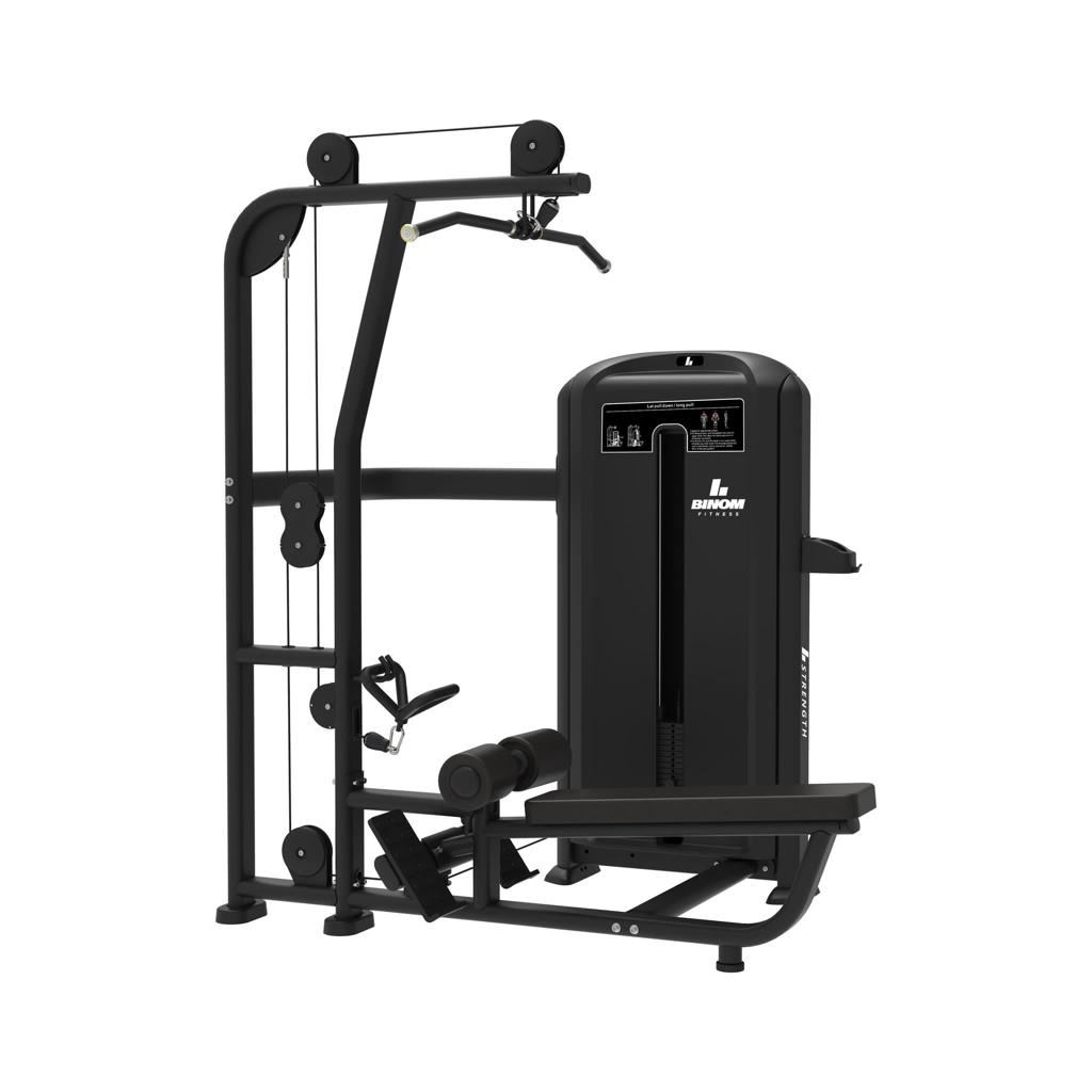 BINOM STRENGTH BS12 Maquina Dupla con 100 kgs Remada Alta e Baixa